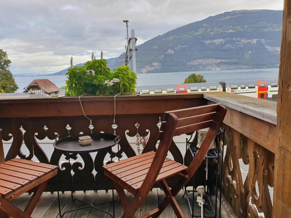 Hotel Rosengärtli Leissigen Exteriör bild